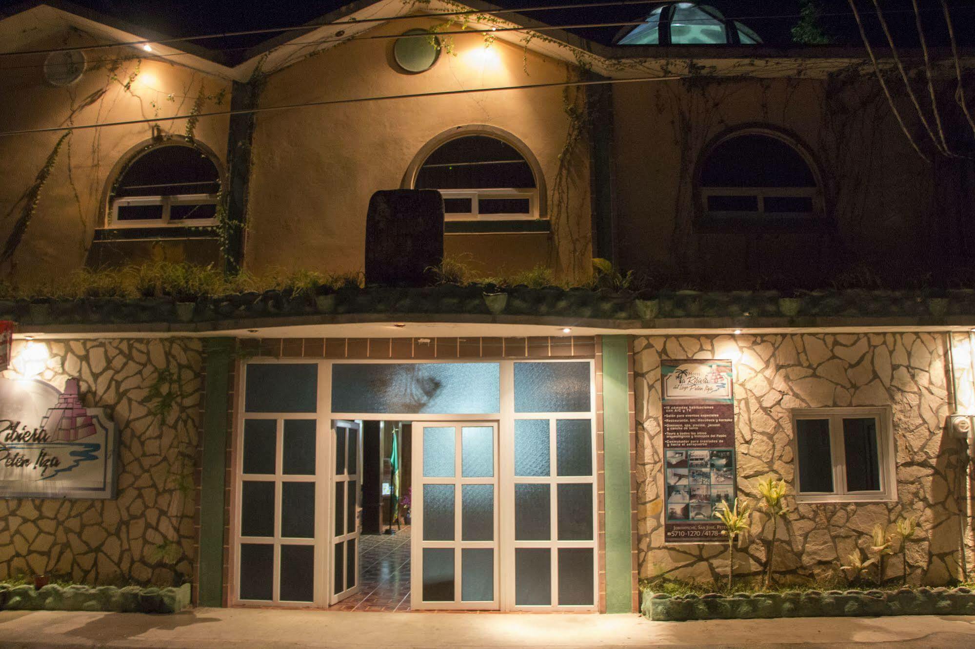 Hotel Ribiera Del Lago Peten Itza San Roman Ngoại thất bức ảnh