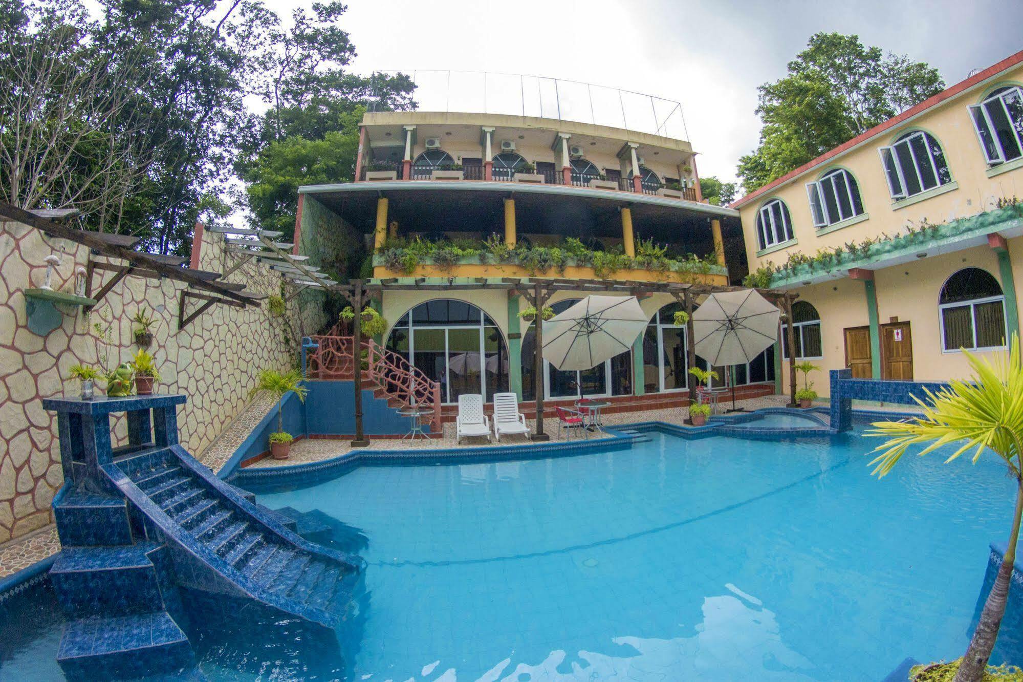 Hotel Ribiera Del Lago Peten Itza San Roman Ngoại thất bức ảnh